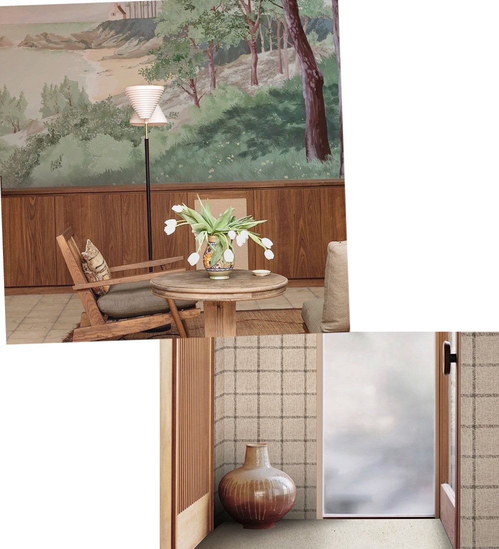 Eco-friendly wallpaper and non-toxic collection